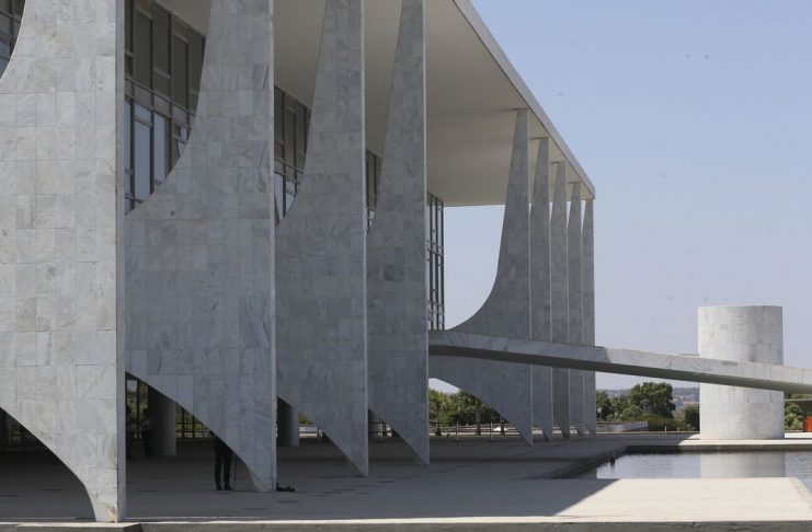 Fachada do Palácio do Planalto