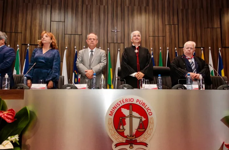 Posse do procurador-geral de Justiça de Sergipe. — Foto: ASN