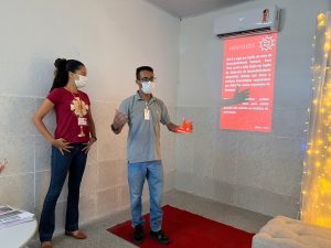 Prefeitura realiza ação do Dezembro Vermelho em Unidade Básica de Saúde