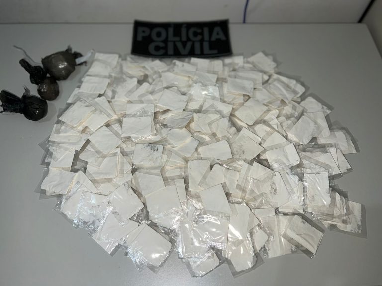 PC prende cinco e apreende mais de 400 papelotes de cocaína em Lagarto
