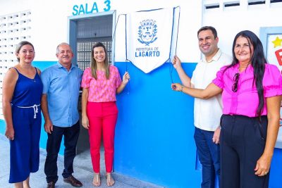 Prefeitura de Lagarto reinaugura 47ª unidade de ensino