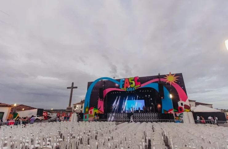 Preparativos para o Fasc. — Foto: Divulgação