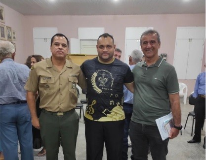 Ministro do STM visita Filarmônica Lira Popular de Lagarto