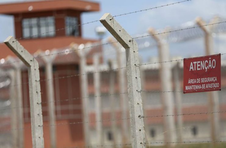 Penitenciária federal de segurança máxima de Brasília.(Foto: Marcelo Camargo)