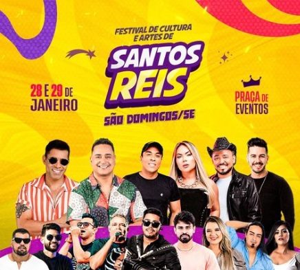 Festa de Reis de São Domingos terá Xanddy Harmonia e Cavaleiros do Forró
