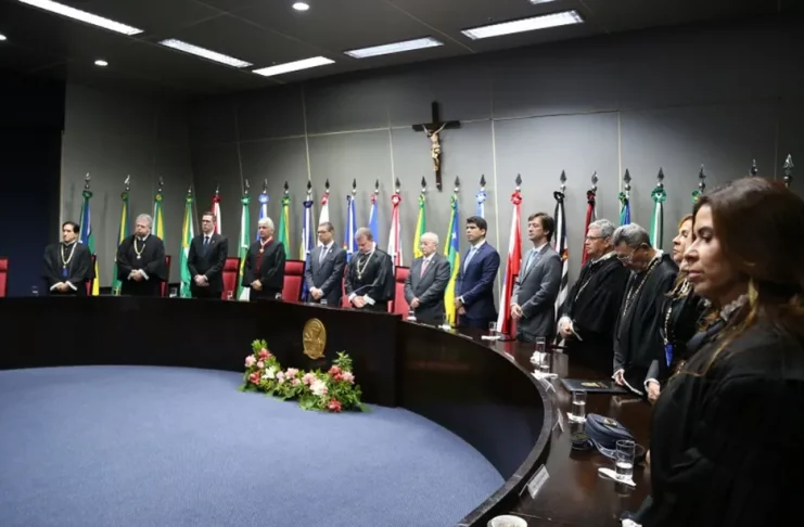 Cerimônia de posse da nova mesa diretora do Tribunal de Justiça de Sergipe — Foto: Raphael Faria/Dicom TJSE