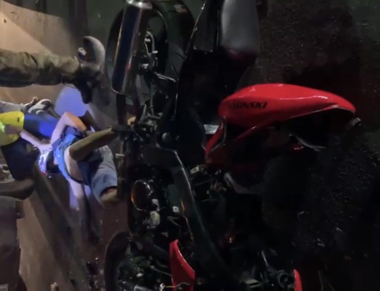 Viatura do Gati se envolve em acidente na cidade de Lagarto