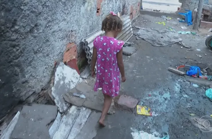 Pobreza no Brasil — Foto: JN/ arquivo