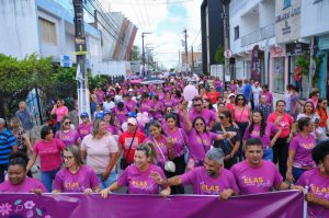 Prefeitura de Lagarto realiza  grande caminhada em alusão ao mês das mulheres