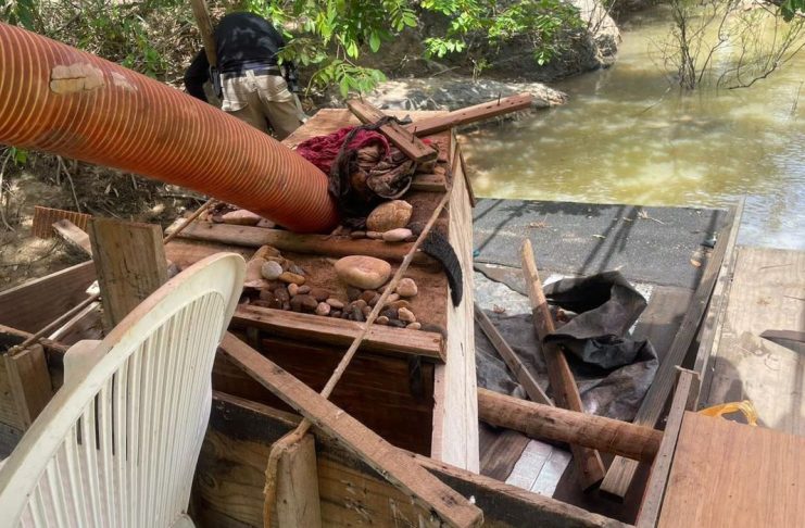 Rio de Janeiro (RJ) -  Operação contra extração ilegal de ouro no Norte e Noroeste Fluminense. Foto: Divulgação