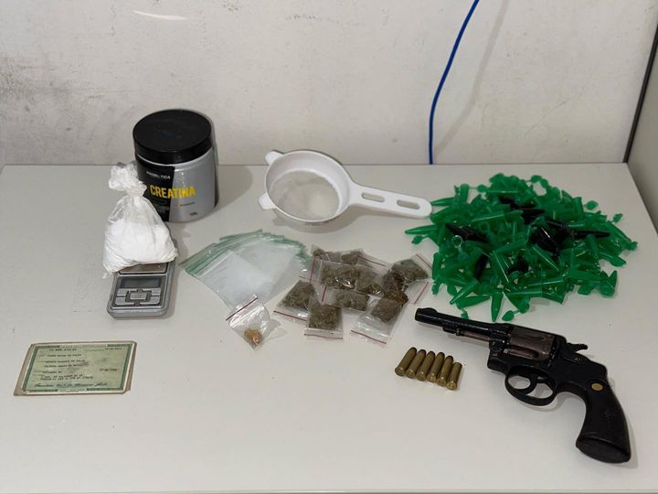 Ação conjunta intercepta traficante de drogas que ameaçou policial em Lagarto
