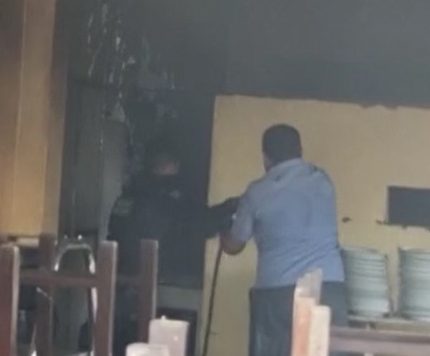 Vídeos: Incêndio é registrado em restaurante no centro de Lagarto