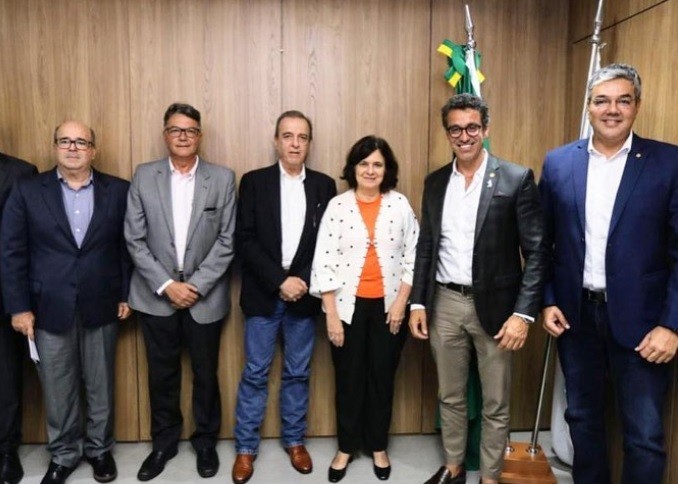 HA de Lagarto é tema de reunião entre Sérgio Reis e a ministra da Saúde