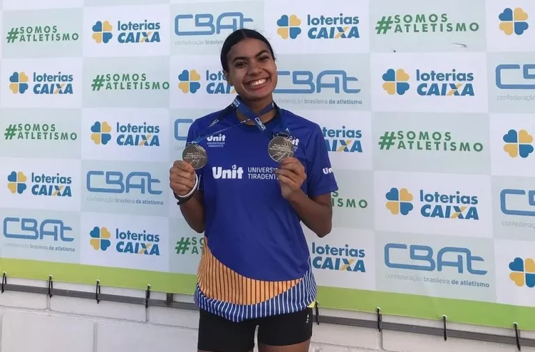 Sergipana fatura duas medalhas de prata na Copa Brasil