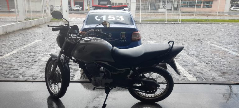 GM de Lagarto recupera moto furtada em Aracaju