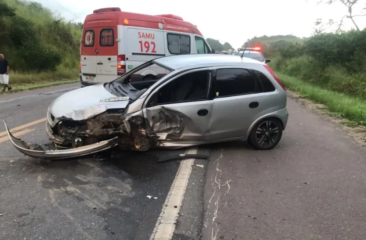 Serviço de Atendimento Móvel de Urgência foi acionado — Foto: PRF/SE