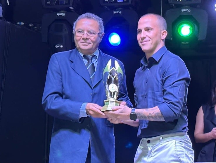 Lagarto FC: Birungueta é premiado pela Federação Sergipana de Futebol