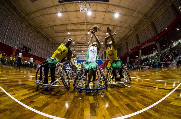 22/03/2017 - CT Paralímpico, São Paulo,SP - Parapan de Jovens - Basquete em Cadeira de Rodas  - Brasil x México - ©Alexandre Urch/MPIX/CPB