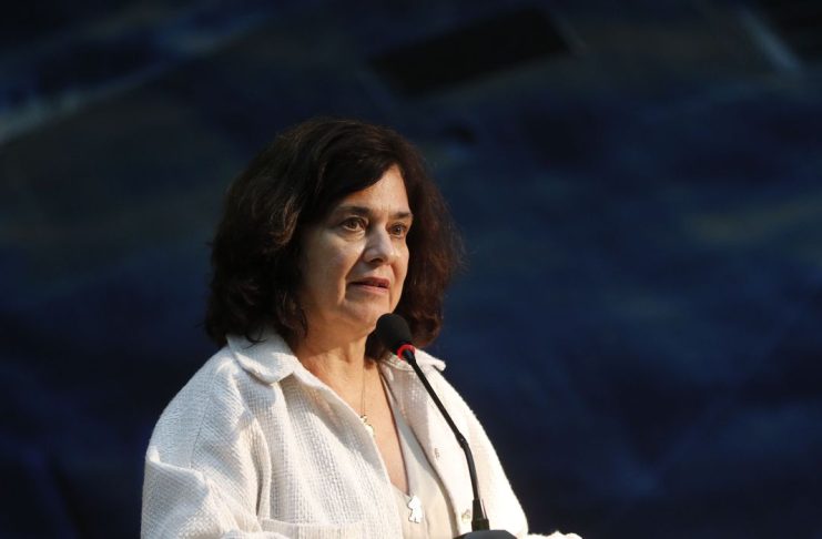 Rio de Janeiro (RJ), 10/05/2023 - A ministra da Saúde, Nísia Trindade, participa da Reunião Magna da Academia Brasileira de Ciências. Foto: Fernando Frazão/Agência Brasil