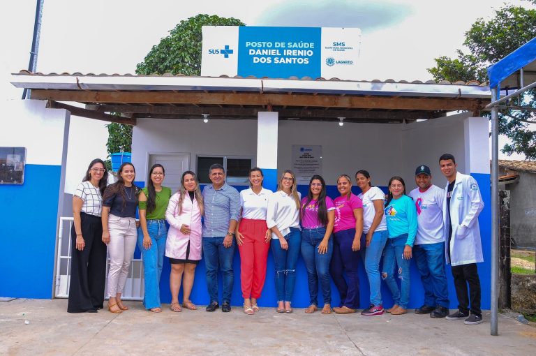 Prefeitura de Lagarto reinaugura Posto de Saúde do Povoado Pau Grande