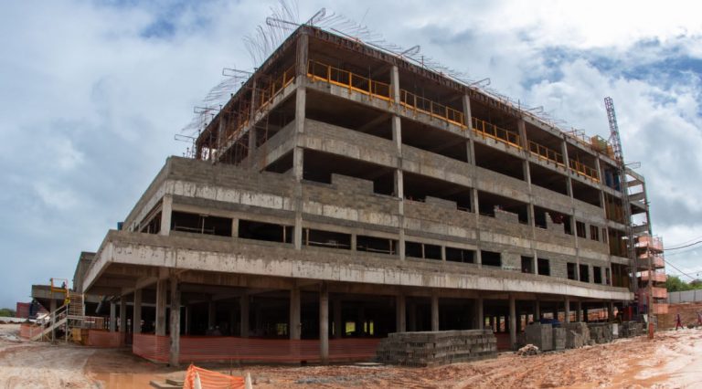 Obras estruturais do Hospital do Câncer de SE estão 60% concluídas