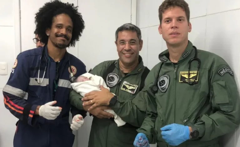 Grupamento Tático Aéreo presta suporte médico durante parto