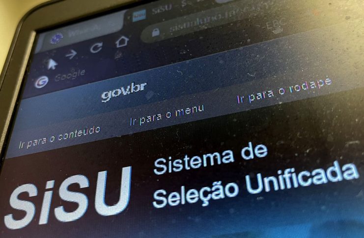 Brasília (DF), 16.02.2023 - Página do SISU 2023 na internet. Foto: Juca Varella/Agência Brasil