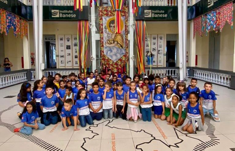 Museu da Cultura Sergipana recebe a visita de estudantes de escola municipal de Lagarto