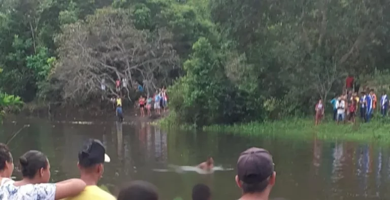 Bombeiros buscam jovem que desapareceu após se afogar em lagoa