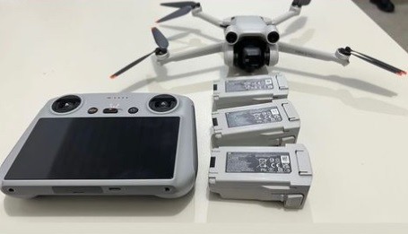 7ºBPM apreende drone que fazia voo perigoso no Festival da Mandioca