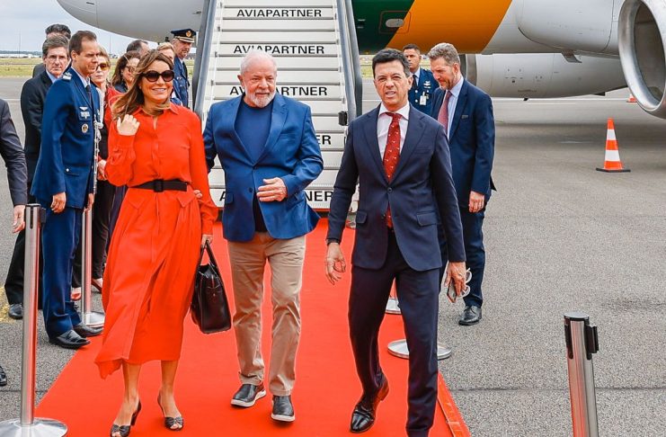 Bruxelas- (Bélgica) Presidente Luiz Inácio Lula da Silva (PT) chegou neste domingo (16) a Bruxelas, capital da Bélgica. Foto Ricardo Stuckrt/ PR