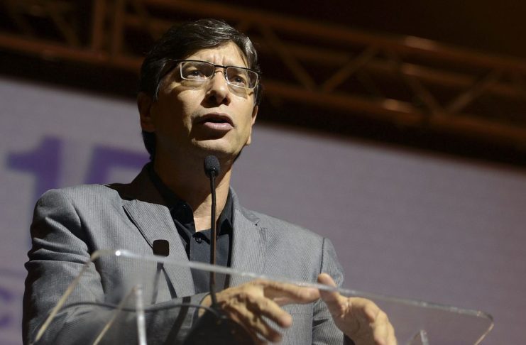 Brasília - Marcio Pochmann, da Fundação Perseu Abramo, fala na 15ª Conferência Nacional de Saúde (Elza Fiuza/ Agência Brasil)