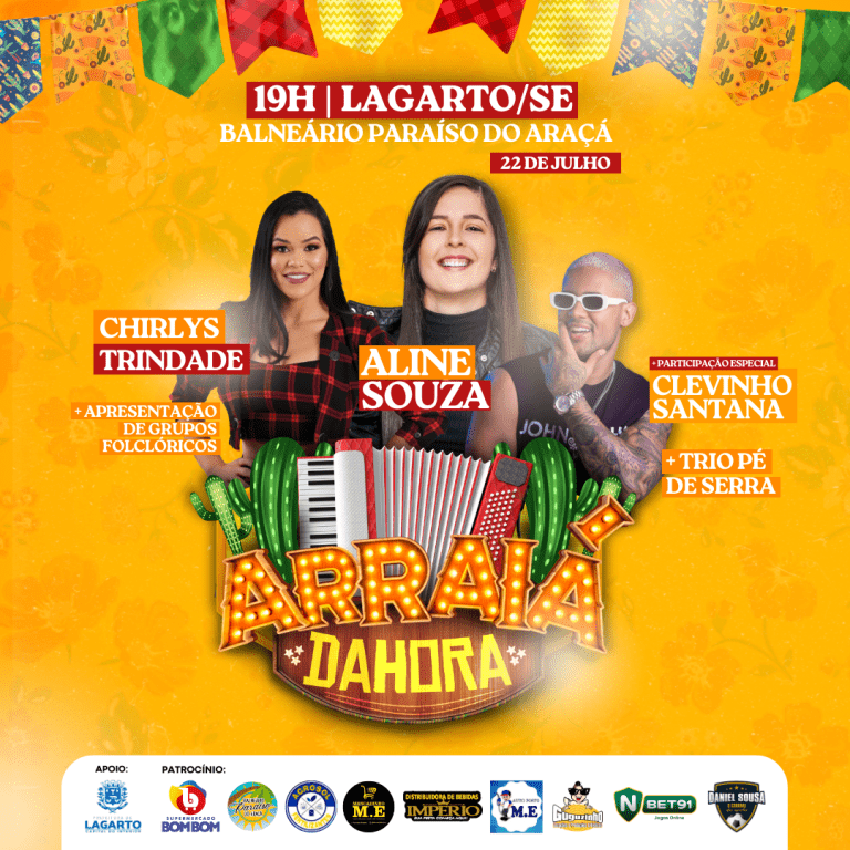 Cultura, música e comidas típicas: Saiba o que vai rolar no Arraiá Da Hora