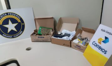 Drogas são apreendidas em encomendas dos Correios