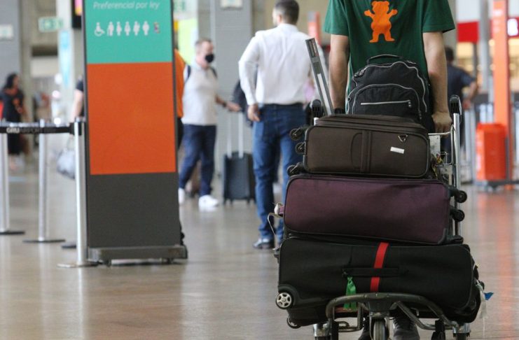 Aeroporto de Guarulhos.
(Foto: Rovena Rosa)