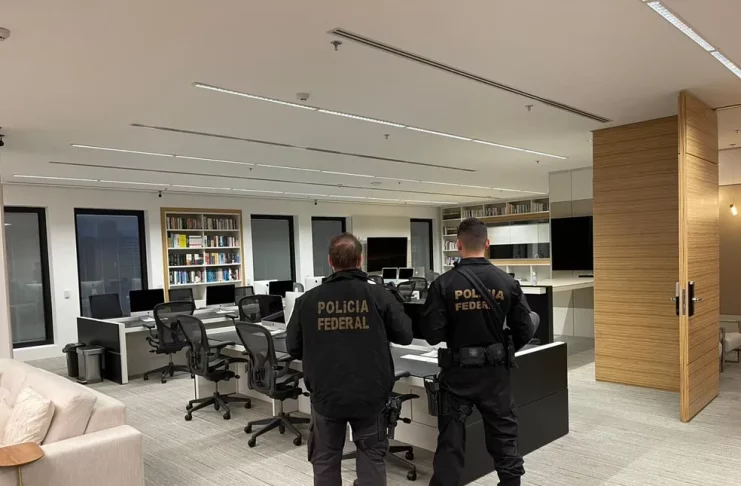 Ações da PF contra a Braiscompany, nesta sexta-feira, acontecem em São Paulo e Sergipe — Foto: Divulgação/Polícia Federal