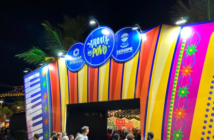 Vila do Forró, no Arraiá do Povo, estará de portas abertas ao público durante todo mês de junho / Foto: Setur