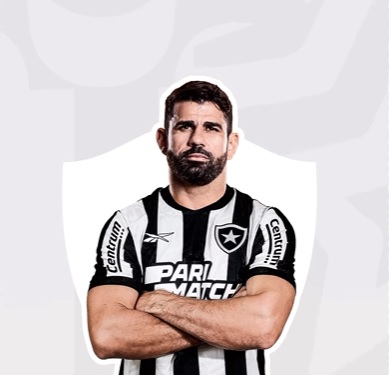 Botafogo anuncia contratação do atacante lagartense Diego Costa