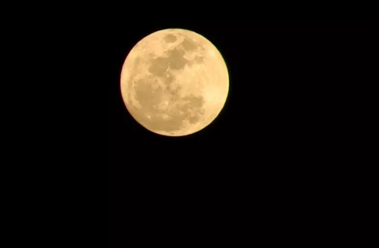3ª superlua em Aracaju (SE) — Foto: José Gilton/TV Sergipe/arquivo