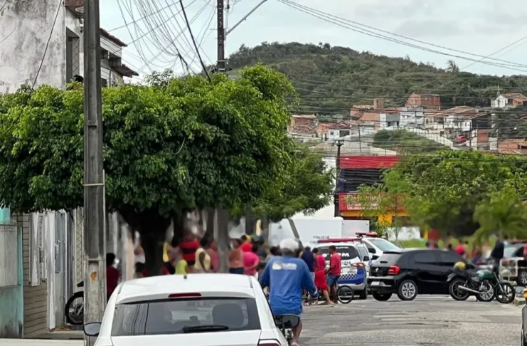 Rua Manoel Dantas onde o crime aconteceu em Aracaju (SE) — Foto: Arquivo pessoal