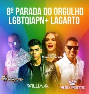 8ª Parada LGBTQIAPN+ acontece neste final de semana em Lagarto