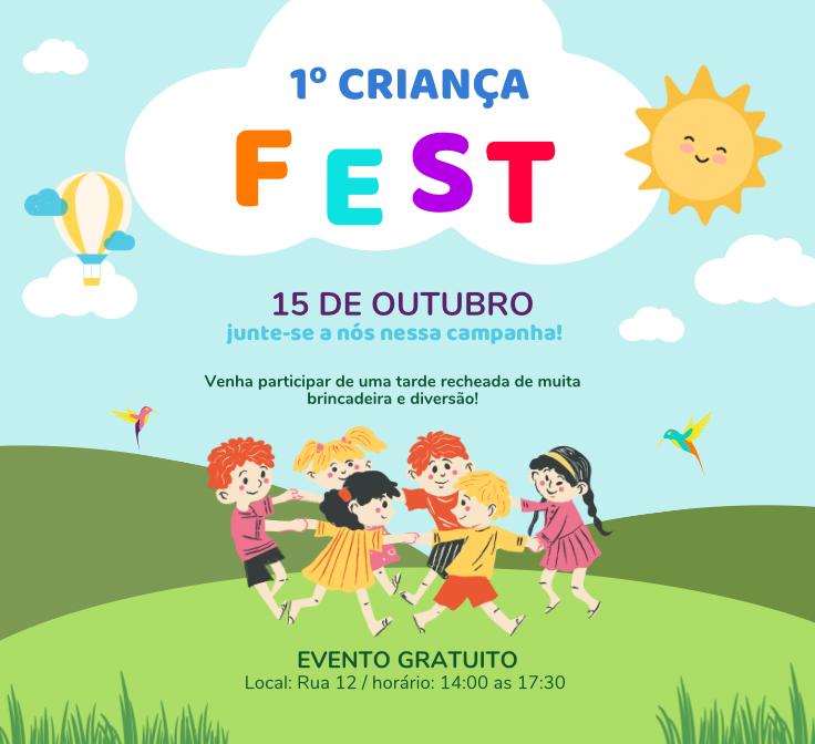 1º Criança Fest será realizado em Lagarto; veja como ajudar