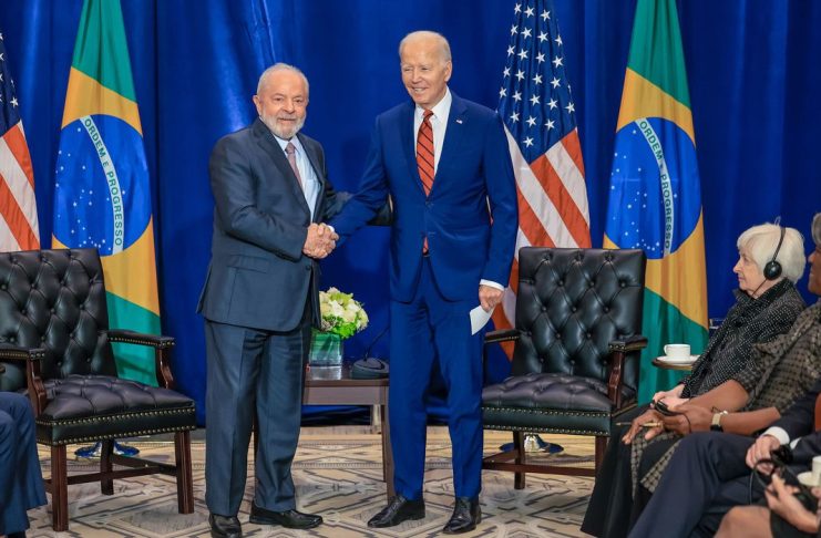 Nova York, EUA, 20.09.2023 - Presidente da República, Luiz Inácio Lula da Silva, se encontra com o Presidente dos Estados Unidos, Joe Biden, em Nova York. Foto: Ricardo Stuckert/PR