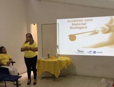 CEREST realiza ações do Setembro Amarelo para profissionais de Lagarto e região