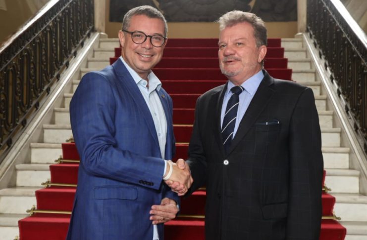 Governador Fábio reassume cargo após missão oficial nos EUA / Foto: César de Oliveira