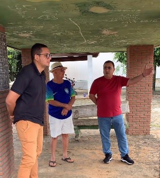 Cristiano Viana anuncia retomada de obras de reforma na Serra do Cruzeiro