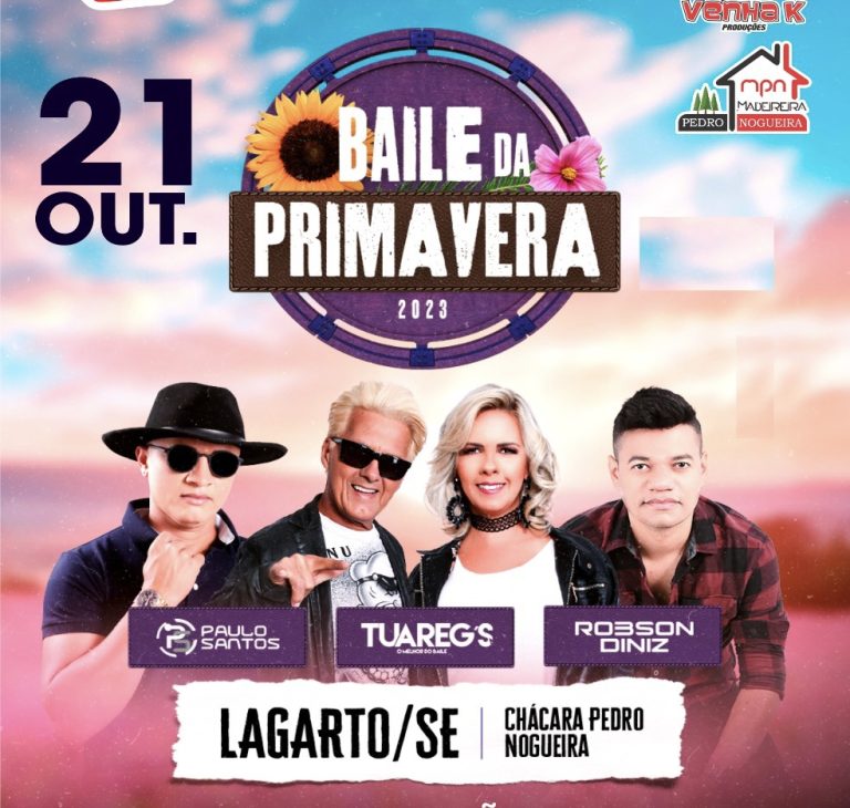 Baile da Primavera acontece neste sábado em Lagarto