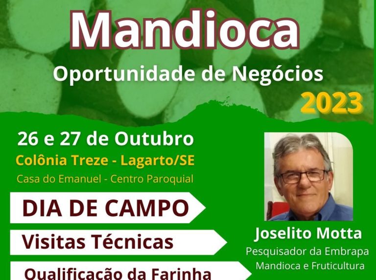 Lagarto sedia evento do Governo Federal sobre mandioca