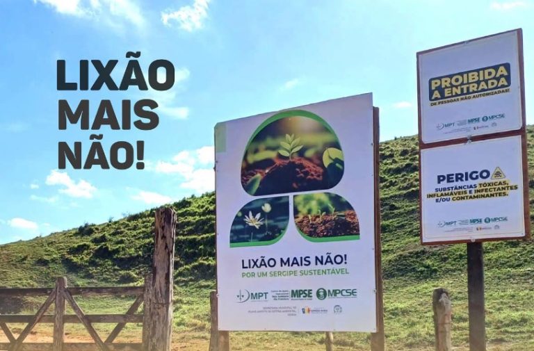 Lagarto e Simão Dias encerram as atividades dos seus lixões