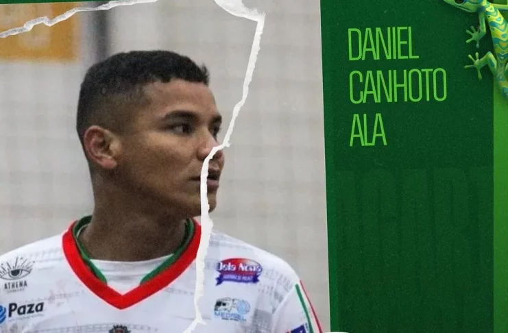 Daniel, novo ala do Lagarto Futsal — Foto: Divulgação/Lagarto Futsal